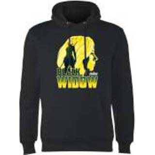 👉 Avengers Black Widow Hoodie - Black - XXL - Zwart