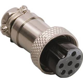 👉 Koppeling Miniatuur-DIN-connector Koppeling, recht BKL Electronic 0206011 Aantal polen: 8 2050003939270