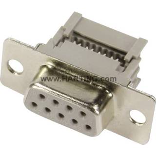 👉 Harting 09 66 418 6500 D-SUB bus connector 180 Â° Aantal polen: 37 Snijklem 1 stuks