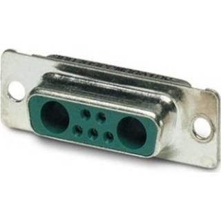 👉 Phoenix Contact VS-15-BU-DSUB-2P-5S D-SUB bus connector 180 Â° Aantal polen: 7 Soldeerkelk 10 stuks 4017918179632