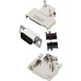 👉 MH Connectors MHD45ZK9-DM9P-K D-SUB male connector-set 45 ° Aantal polen: 9 Soldeerkelk 1 stuks