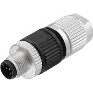 👉 Weidmüller 1852720000 Sensor-/actor connector, niet geassembleerd M12 Stekker, recht Aantal polen: 3 1 stuks 4032248386840