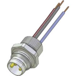 Conec 42-01033 Sensor-/actor-steekconnector M8 Stekker, inbouw Aantal polen: 4 1 stuks