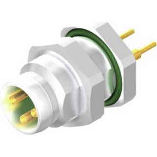 👉 Weidmüller 2421580000 Sensor-/actor-steekconnector M8 Stekker, inbouw verticaal Aantal polen: 4 10 stuks 4050118429558