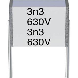 👉 Epcos B32560-J1104-K MKT-foliecondensator Radiaal bedraad 0.1 ÂµF 100 V/AC 10 % 7.5 mm (l x b h) 9 2.5 4.7 1 stuks 2050000143403