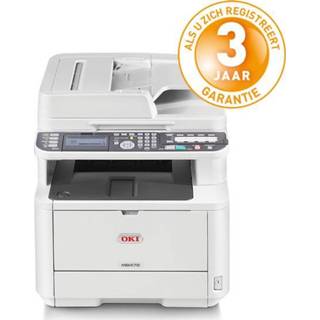 👉 Laserprinter OKI MB472dnw Multifunctionele A4 Printen, Scannen, KopiÃ«ren, Faxen LAN, WiFi, Duplex, ADF 5031713063629