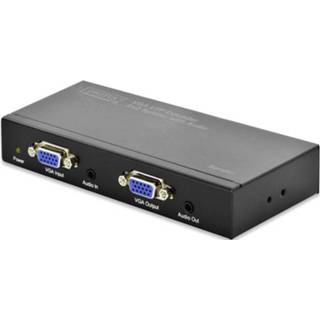 👉 Netwerkkabel VGA, LAN (10/100 MBit/s), MBit/s) Extender (verlenging) via RJ45 Digitus Professional DS-53420 300 m 4016032361961