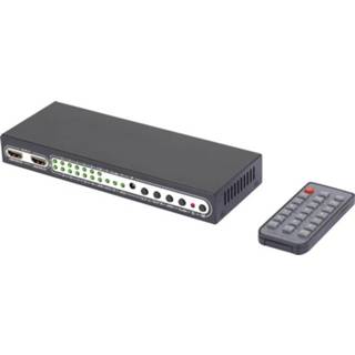 👉 Afstandsbediening 6 poorten HDMI-matrix-switch SpeaKa Professional met Picture in Picture, 3840 x 2160 pix 4016139080772