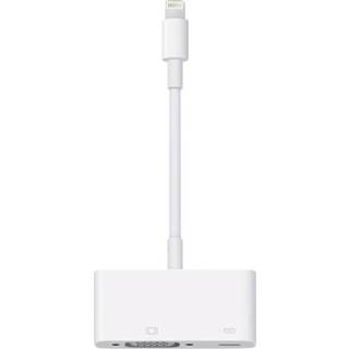👉 Wit Apple iPad/iPhone/iPod Videokabel [1x dock-stekker Lightning - 1x VGA-bus] 0.1 m 4016138793598