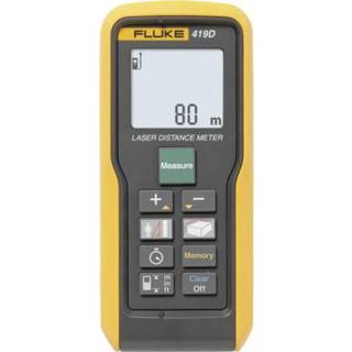 👉 Laserafstandsmeter Fluke 419D Statiefadapter 6.3 mm (1/4 inch) Meetbereik (max.) 80 m Kalibratie conform: Fabrieksstandaard (zonder certificaat) 95969613569