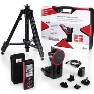 👉 Laserafstandsmeter Leica Geosystems Disto D810 touch Set Touchscreen, Statiefadapter 6.3 mm (1/4 inch), Li-Ion accu, Bluetooth, voor 7640110694886