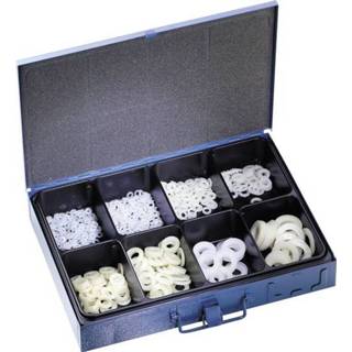 Polyamide U-schijven assortiment DIN 125 826446 Polyamide 826446 U-schijven assortiment DIN 125, 700-delig 700 stuks 4036911155870