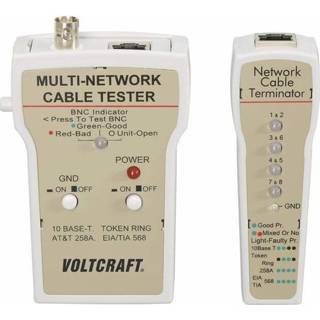 👉 Kabeltester VOLTCRAFT CT-1 Geschikt voor RJ-45, BNC 4016138520569