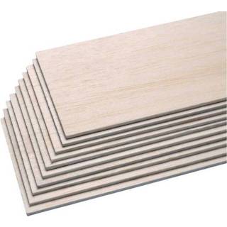 👉 Balsahout plank Pichler C6439 (l x b x h) 1000 x 100 x 1 mm 10 stuks