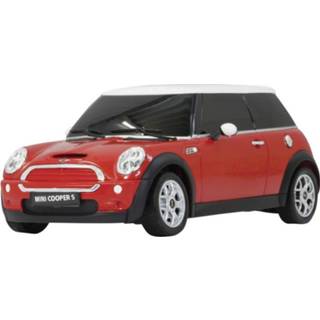 👉 Modelauto Jamara 404035 Mini Cooper S 1:24 RC voor beginners Elektro Straatmodel 4042774334208