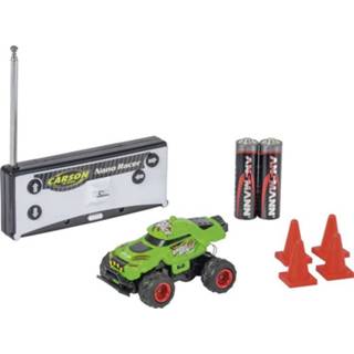 👉 Batterij Carson RC Sport 500404185 Nano Racer Dino-Race 1:60 auto Elektro Monstertruck Achterwielaandrijving Incl. batterijen 4005299441851