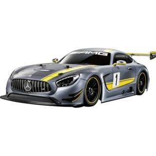 👉 Bouwpakket Tamiya Mercedes-AMG GT3 Brushed 1:10 RC auto Elektro Straatmodel 4WD 4950344586394