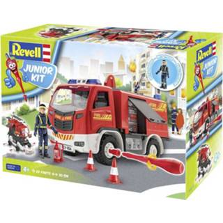 👉 Figuurtje Revell 00819 Feuerwehr mit Figur Auto (bouwpakket) 1:20 4009803008196