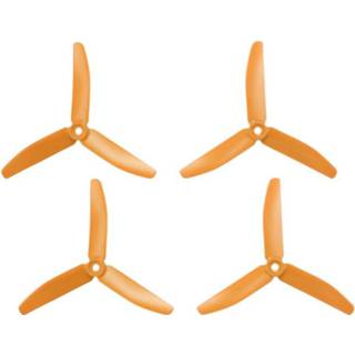 👉 HQ Prop TP5X4X3O&TP5X4X3RO 3-blads RaceCopter-propellerset Standaard 5 x 4 inch (12.7 10.2 cm) 4016139080574