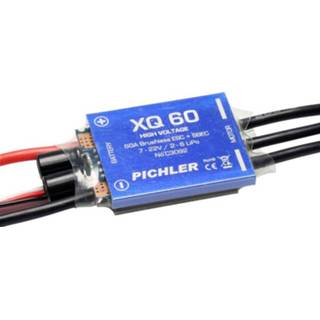 👉 Vliegtuig Brushless snelheidsregelaar voor RC Pichler XQ 60 Belastbaarheid (max.): 80 A 4056534002184