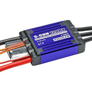👉 Vliegtuig Brushless snelheidsregelaar voor RC Pichler S-CON 120HV Belastbaarheid (max.): 150 A 4056534002450