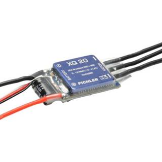 👉 Vliegtuig Brushless snelheidsregelaar voor RC Pichler XQ 20 Belastbaarheid (max.): 30 A 4056534002252