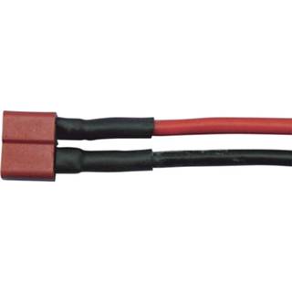 👉 Accu Kabel [1x T-bus - 1x Open einde] 300 mm 4.0 mm² Modelcraft