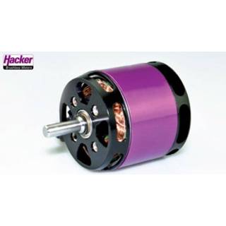 👉 Elektromotor Brushless voor vliegtuigen A50-16 S V4 Hacker kV (rpm/volt): 365 Aantal windingen (turns): 16 4250320249108