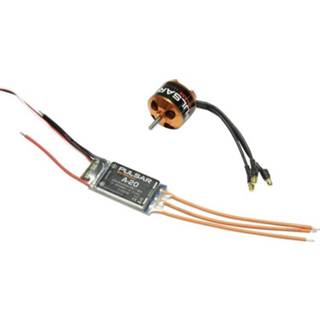 👉 Elektromotor Brushless voor vliegtuigen PULSAR P15-1000 Combo Pichler kV (rpm/volt): 1000 4056534001675