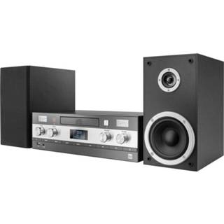 👉 Dual DAB-MS 130 Stereoset AUX, Bluetooth, CD, DAB+, FM, USB 2 x 25 W Zwart