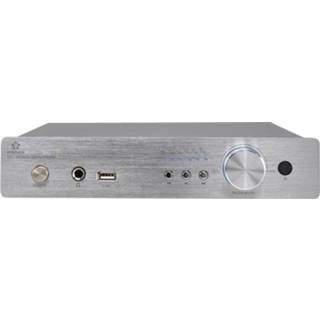 👉 Stereo-versterker aluminium Renkforce T21 Stereoversterker 2 x 50 W Bluetooth, USB 4016139184395