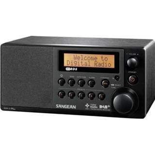 👉 Tafelradio zwart Sangean DDR-31+ DAB+ AUX, DAB+, FM 4711317991429