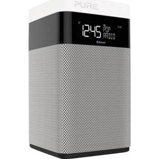 👉 Tafelradio zwart wit Pure Pop Midi BluetoothÂ® DAB+ Bluetooth, DAB+, FM Zwart, 759454826970