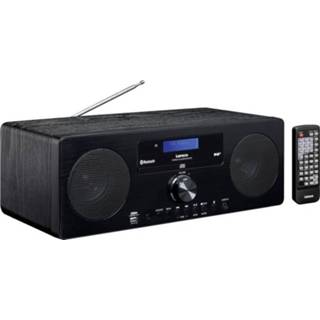 👉 Tafelradio zwart Lenco DAR-060 DAB+ AUX, Bluetooth, CD 8711902040002