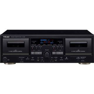 👉 Cassettedeck zwart TEAC W-1200 4907034221967