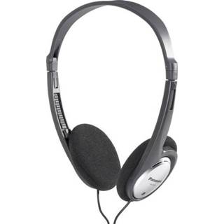Koptelefoon zwart zilver Panasonic RP-HT030 On Ear Lichtgewicht Zwart, 5025232274611