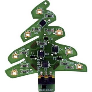 👉 Bouwpakket Velleman MK183 LED-kerstboom Uitvoering (bouwpakket/module): 5 V/DC 5410329436322