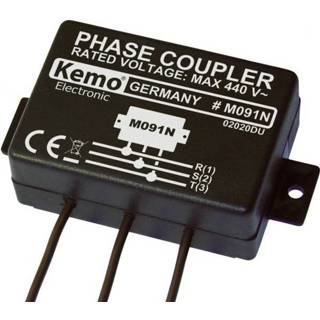 👉 Powerline adapter Kemo M091N Fasekoppeling Module Ingangsspanning (bereik): 400 V/AC (max.) 4024028030951
