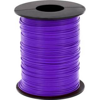 👉 Violet BELI-BECO L118/100 vt Draad 1 x 0.14 mmÂ² 100 m 2050003669832