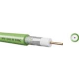 👉 Groen Kabeltronik 7406028S0 Coaxkabel Buitendiameter: 4.50 mm 75 â