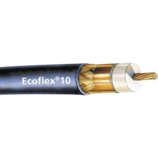 👉 Zwart SSB 6085 Coaxkabel Buitendiameter: 10.20 mm Ecoflex 10 50 â