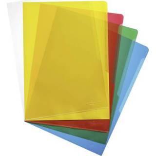 👉 Transparant geel rood groen blauw polypropyleen Durable 2337 0.12 mm Transparant, Geel, Rood, Groen, 233700 100 stuks 4005546230610
