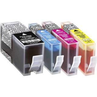 👉 Inkt cartridge zwart cyaan magenta geel Basetech vervangt HP 920, 920XL Compatibel Combipack Zwart, Cyaan, Magenta, BTH67 1717,0055-126 4016139191171