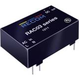 RECOM RAC03-24SC AC/DC printnetvoeding 24 V/DC 0.125 A 3 W