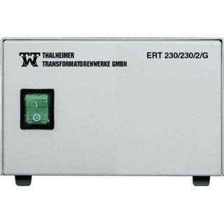 👉 Thalheimer ERT 230/230/10G medische scheidingstransformator 2300 VA 230 V/AC, scheidingstransformator scheidingstrafo - DAkkS gekalibreerd