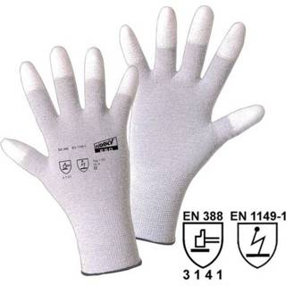 👉 Werkhandschoen polyamide carbon nylon XXL 388 Maat (handschoen): 11, EN , 1149-1 Cat II L+D worky ESD TIP 1170 1 paar 4005781117011
