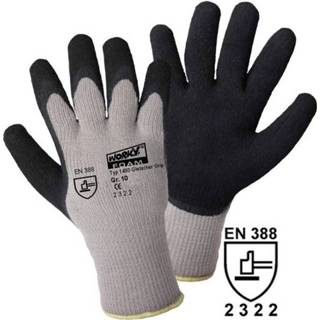 👉 Griffy 1493 Gletscher-grip gebreide handschoen Gr.10 100% Acryl mit latex-opdruk Maat (handschoen): 10, XL
