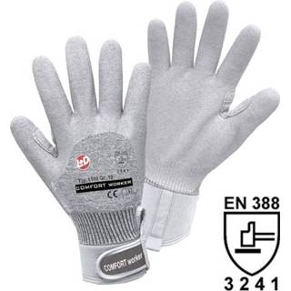 👉 Griffy 1180 Fijngebreide handschoen Katoen-elastaan-mengsel met PPU Maat (handschoen): 8, M