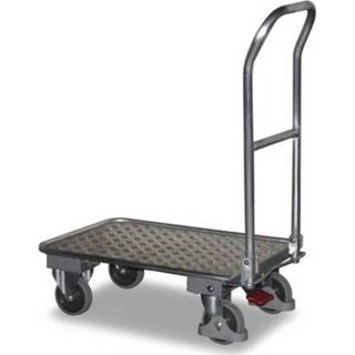 👉 Platformwagen aluminium VARIOfit AP-600.803 Inklapbaar Laadvermogen (max.): 150 kg 4035694006430