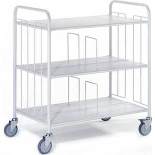 👉 Staal ROLLCART AUG 98 Bureauwagen poedercoating Laadvermogen (max.): 150 kg 4250448505964